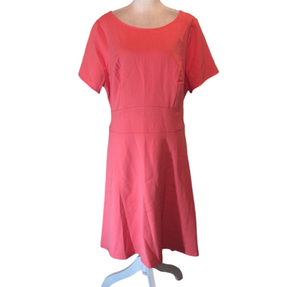 Lane Bryant short sleeve midi dress